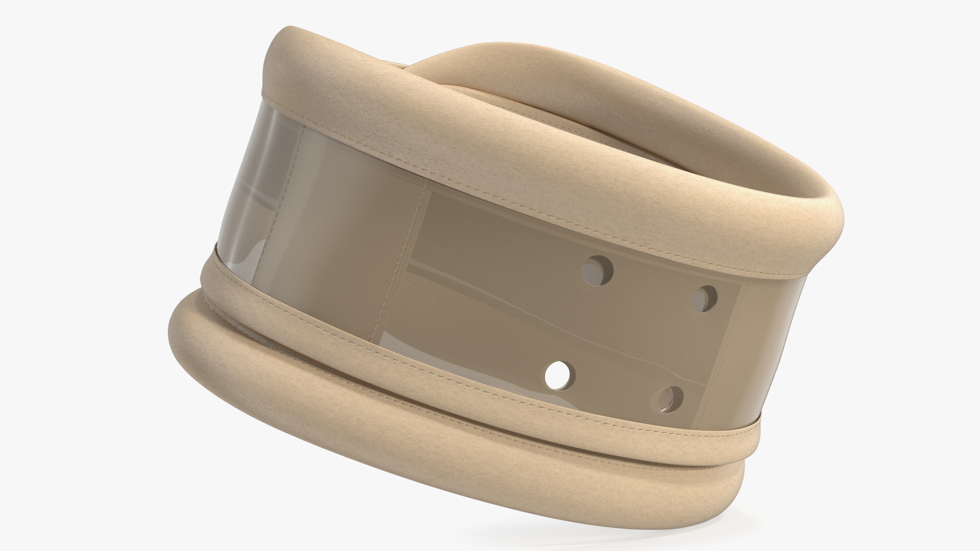 Cervical Collar Rigid Beige 3D