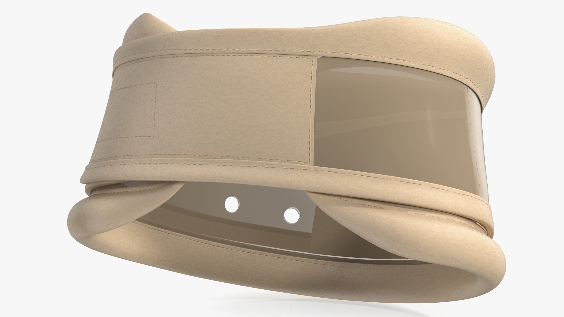 Cervical Collar Rigid Beige 3D