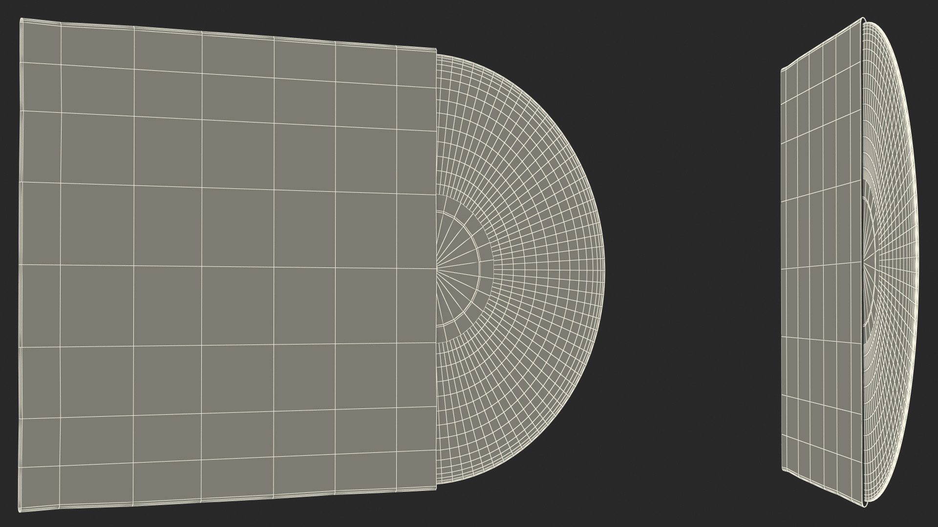 The Beatles Vinyl Album Cover 3D model
