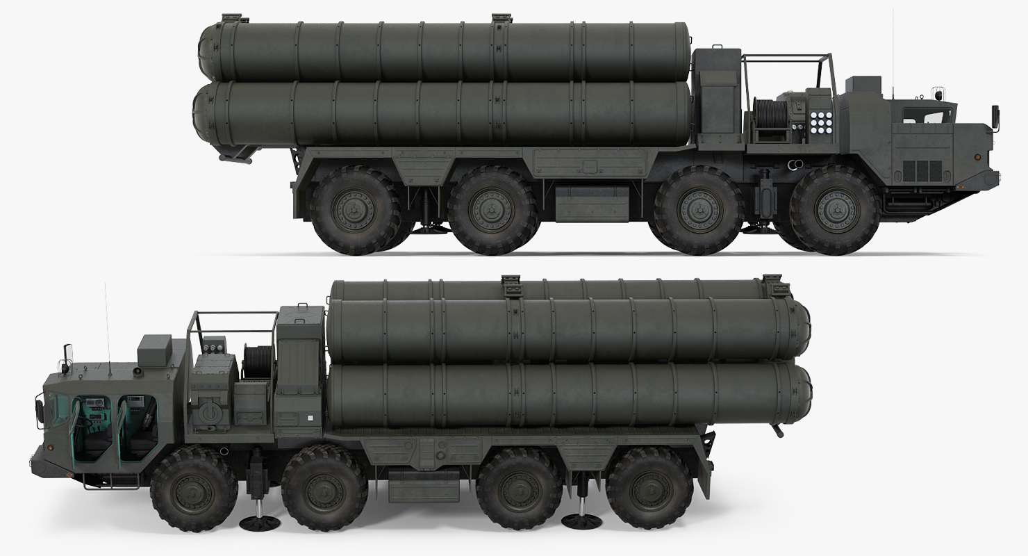 3D S 300 Russian SAM System Rigged