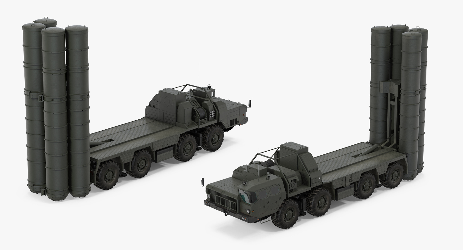 3D S 300 Russian SAM System Rigged