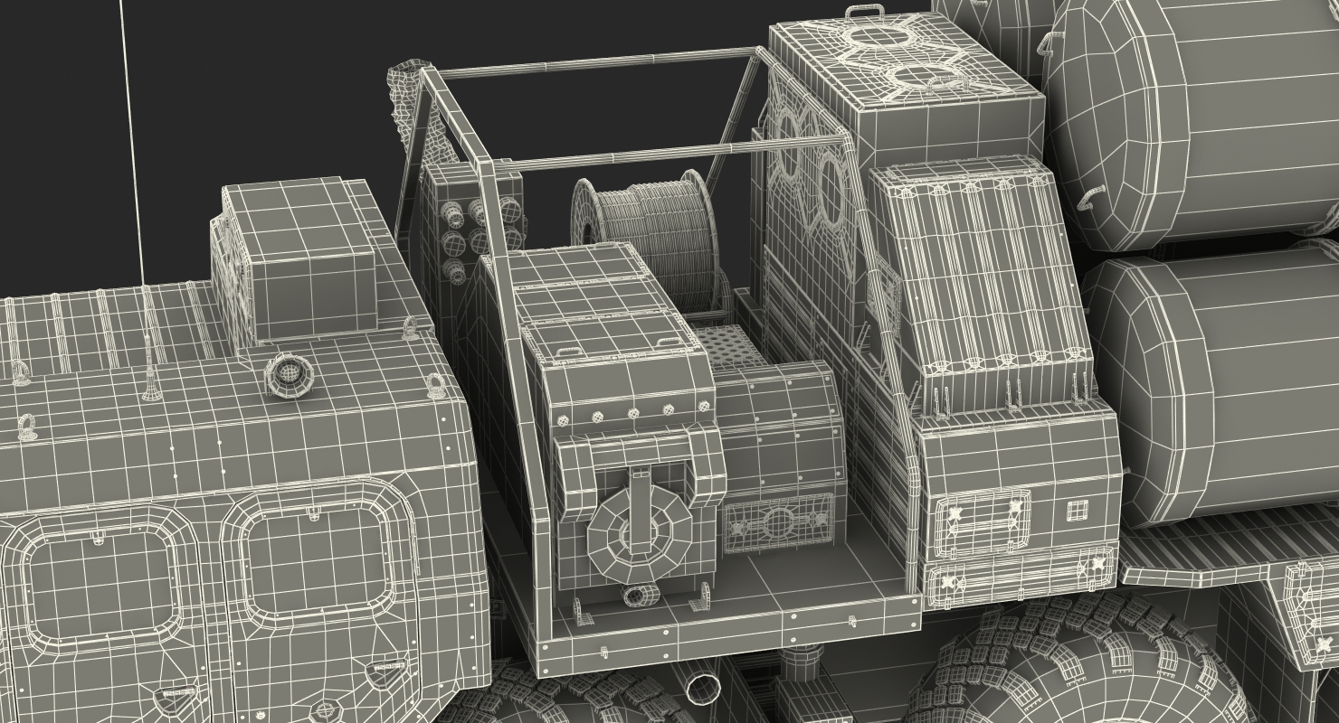 3D S 300 Russian SAM System Rigged