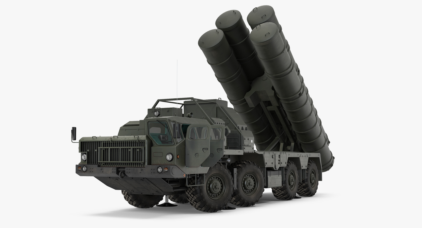 3D S 300 Russian SAM System Rigged