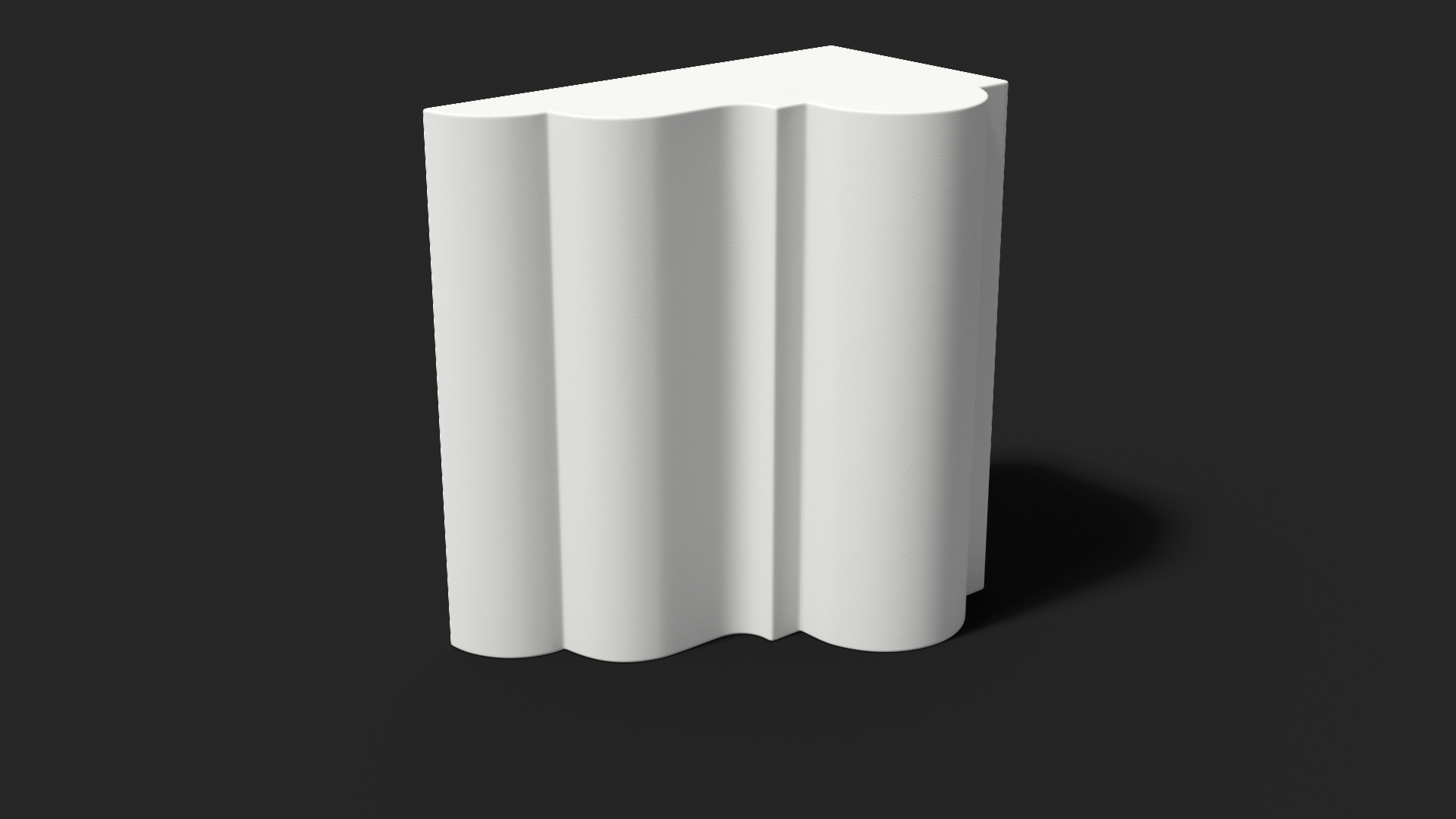 3D model Architectural Molding Gypsum Type 7
