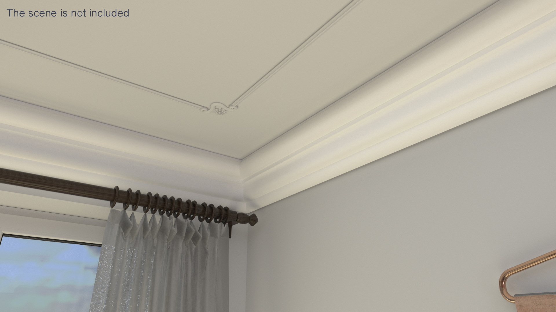 3D model Architectural Molding Gypsum Type 7