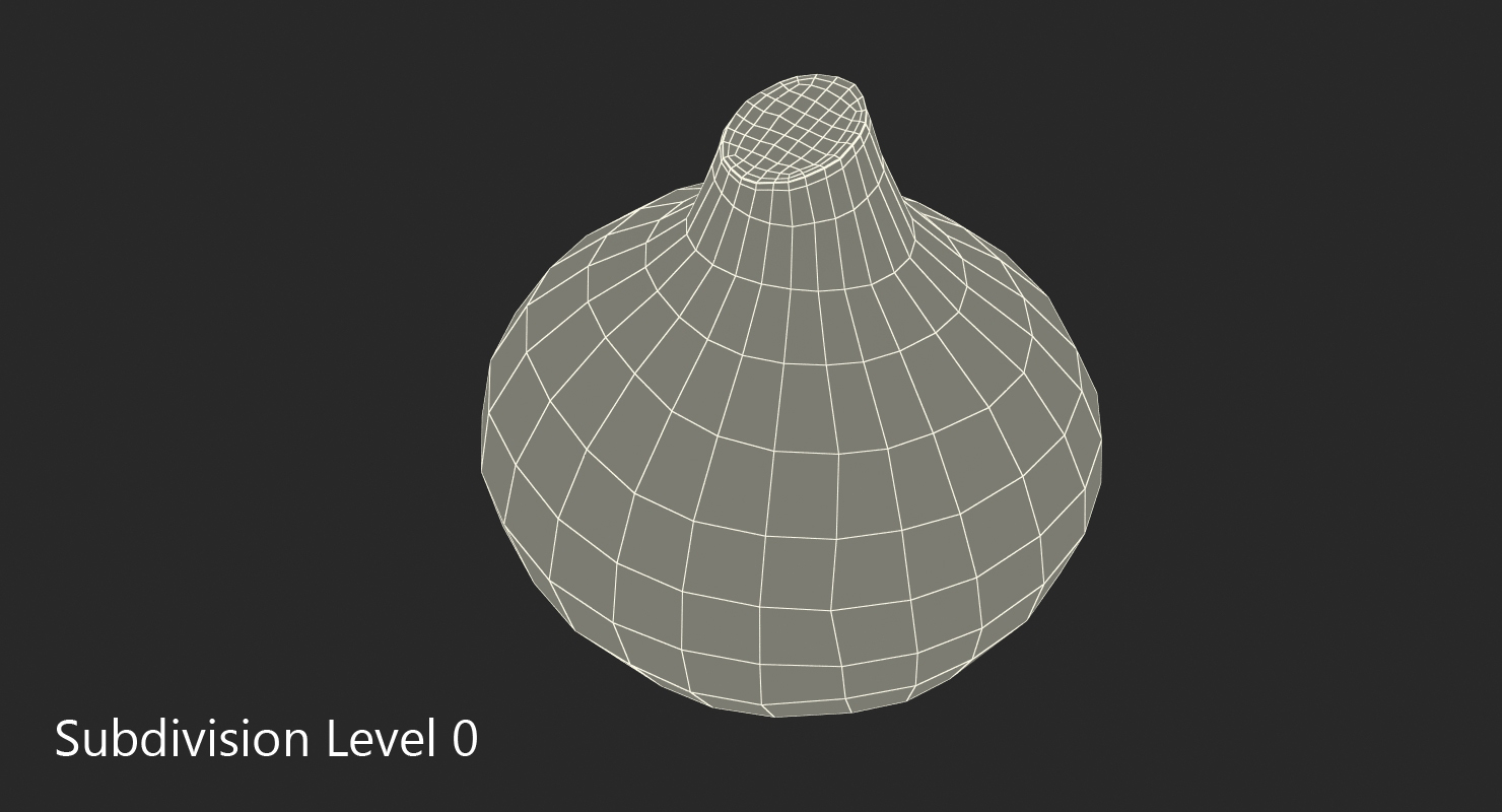 Onion 3D model