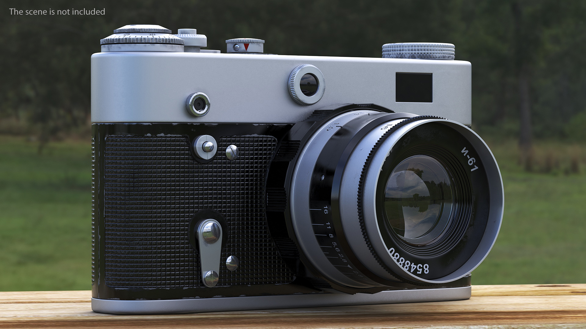Vintage 35mm Film Camera 3D model