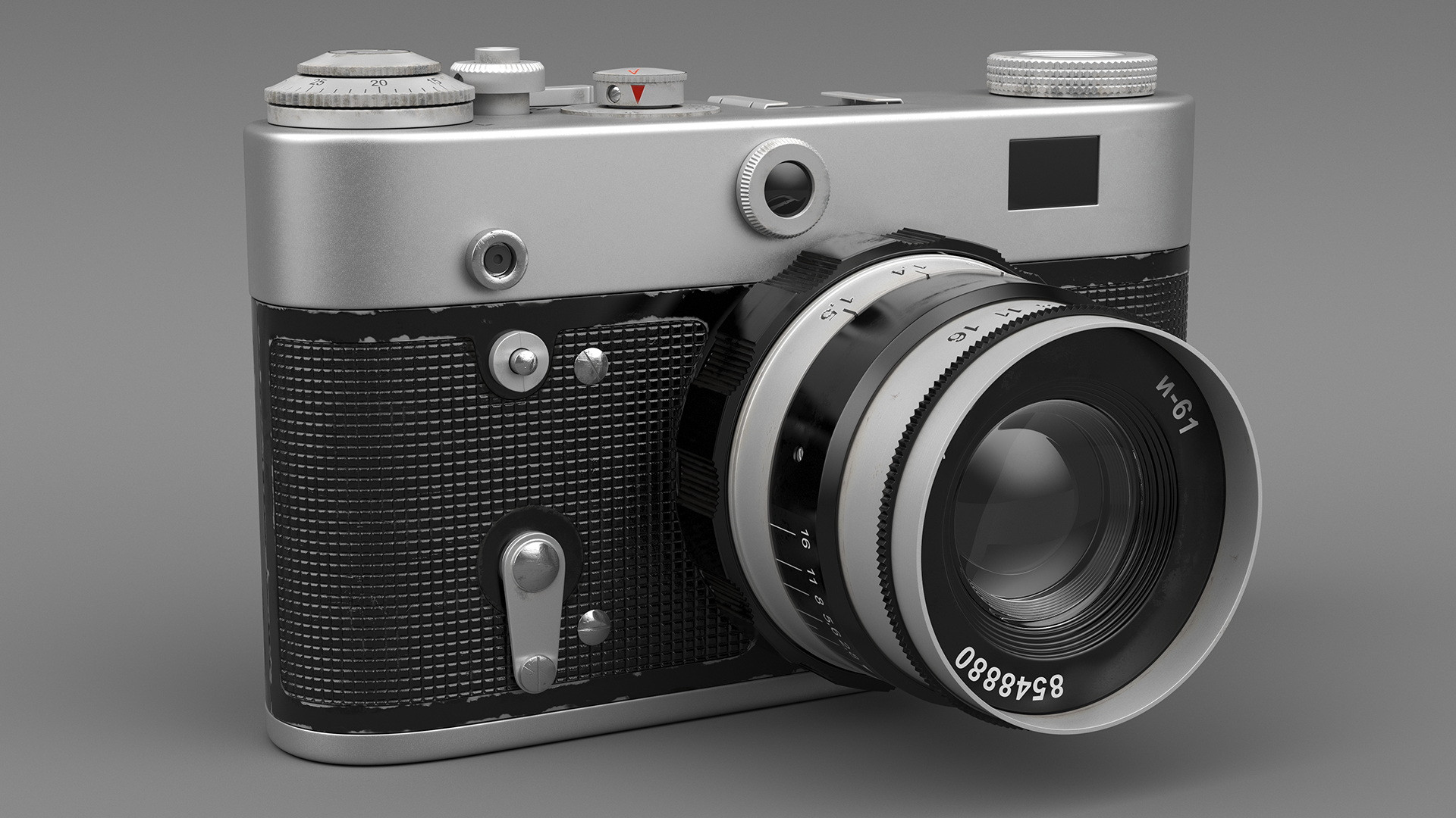 Vintage 35mm Film Camera 3D model