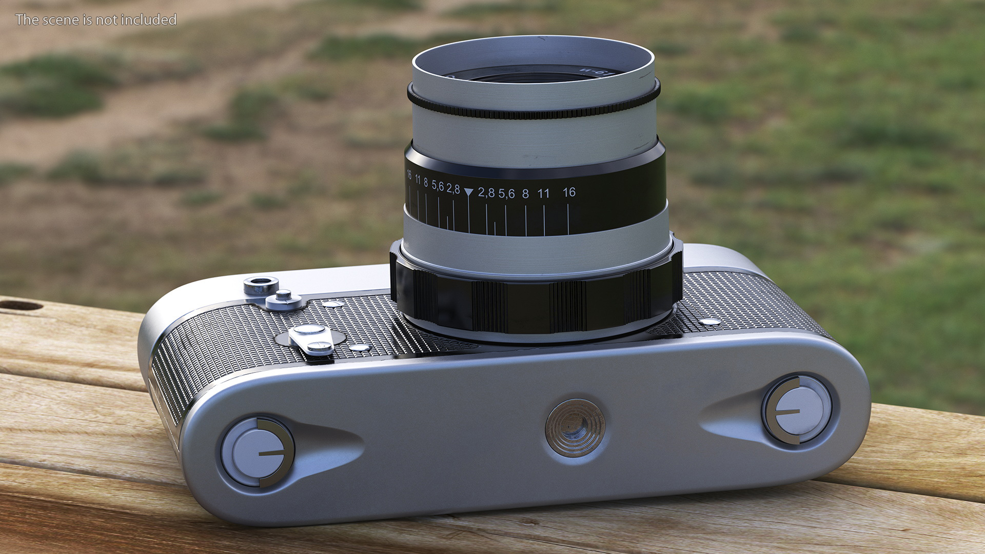 Vintage 35mm Film Camera 3D model