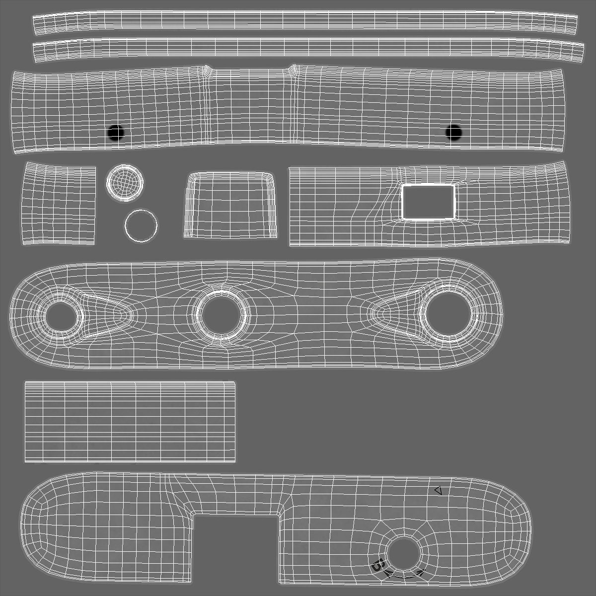 Vintage 35mm Film Camera 3D model