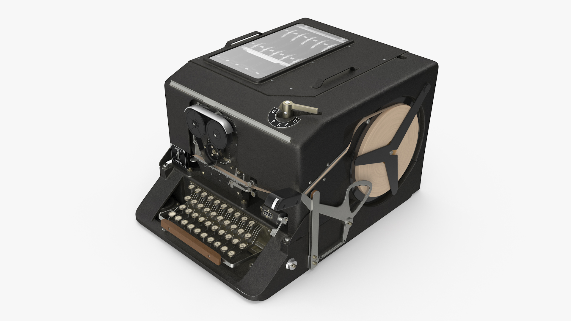 Cipher Machine SIGABA ECM Mark 2 3D