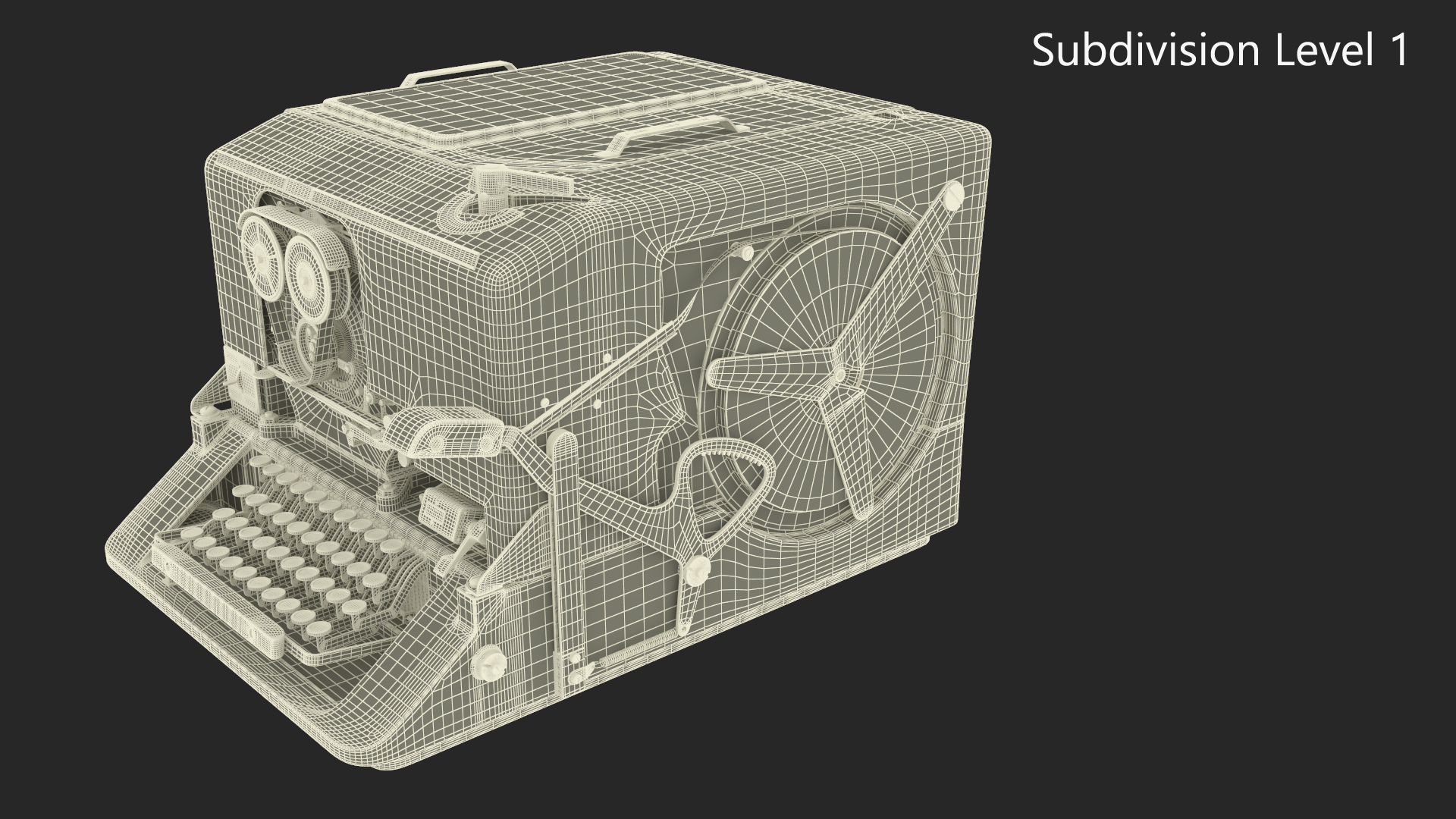 Cipher Machine SIGABA ECM Mark 2 3D