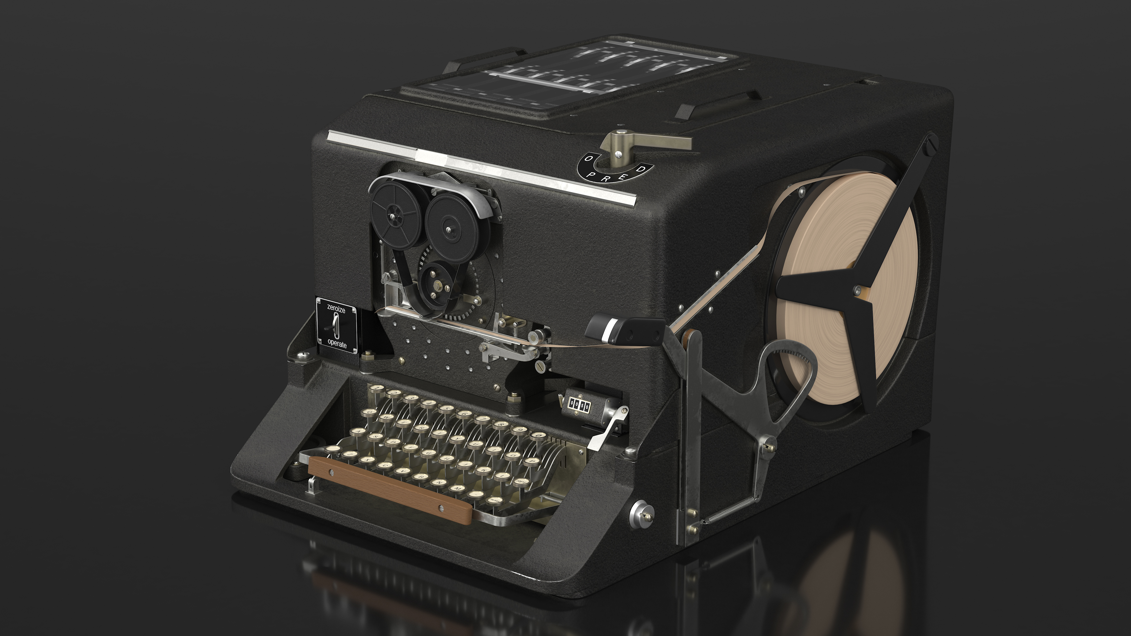Cipher Machine SIGABA ECM Mark 2 3D