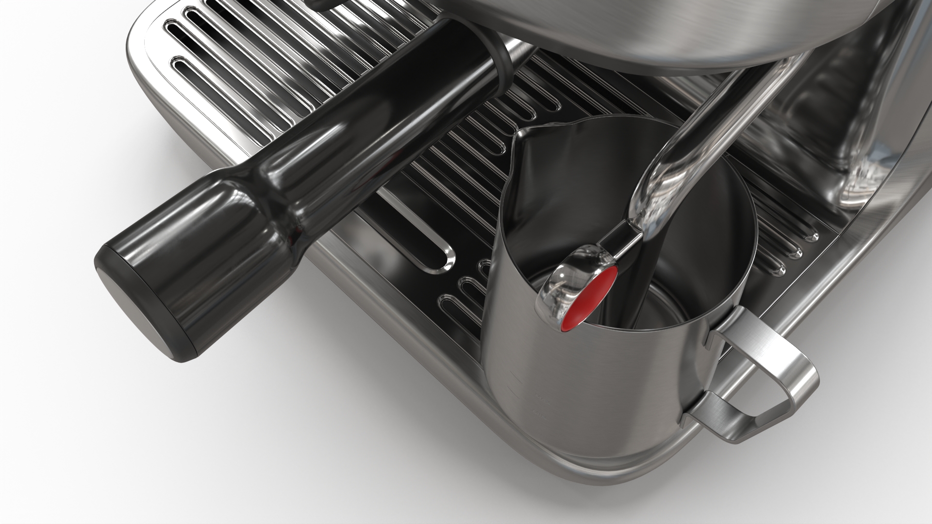 Coffee Machine Breville Barista Touch Impress Filled 3D