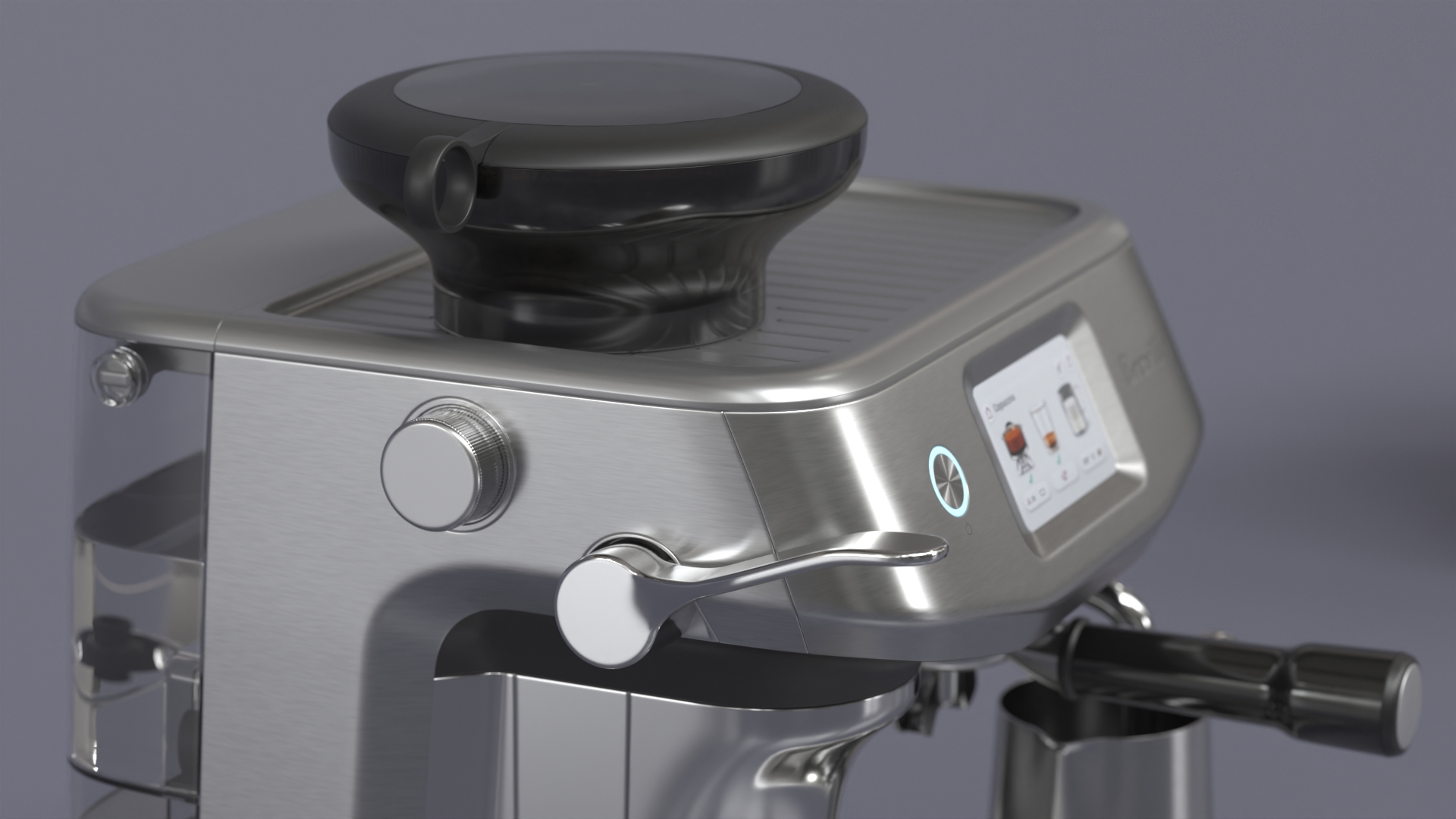 Coffee Machine Breville Barista Touch Impress Filled 3D