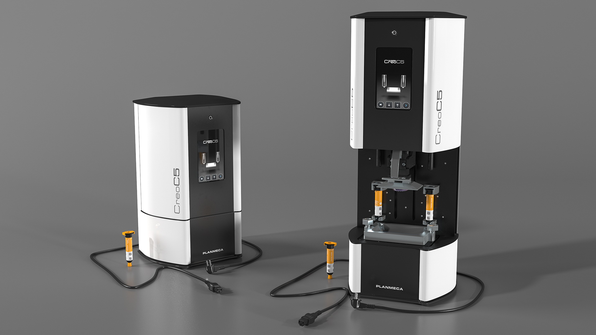 Planmeca Creo C5 3d Printer with Surgical Guide Rigged 3D model