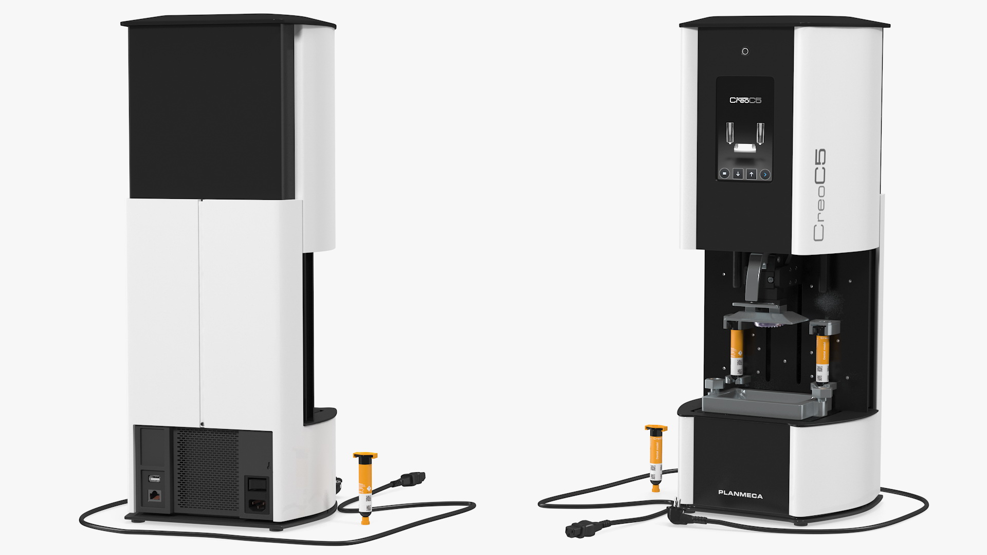 Planmeca Creo C5 3d Printer with Surgical Guide Rigged 3D model