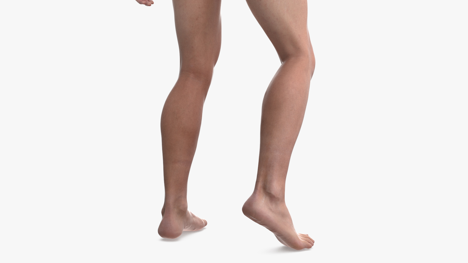 3D Athletic Male Figure in Underwear model