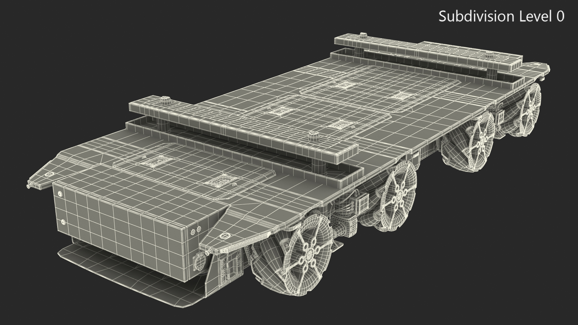Dirty Orange Omnimove KUKA Rigged for Cinema 4D 3D