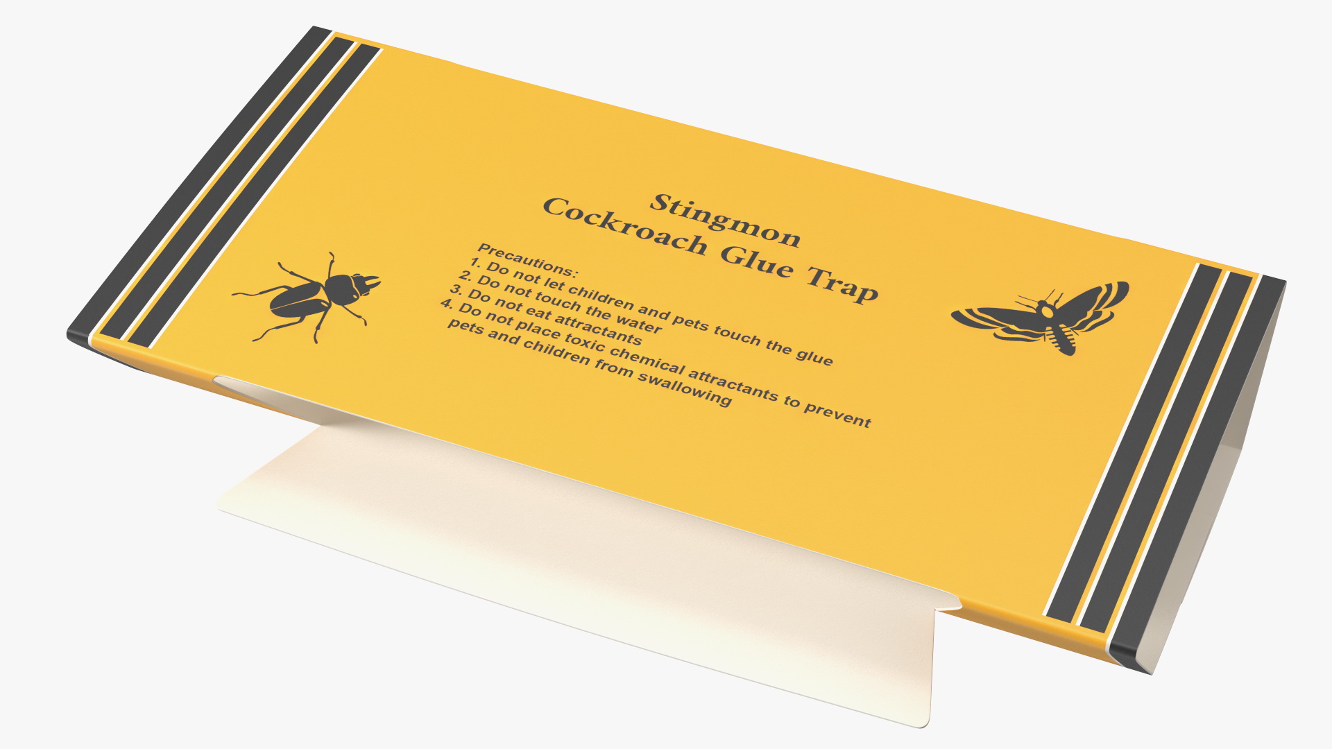 3D Cockroach Killer Indoor Home Glue Trap model