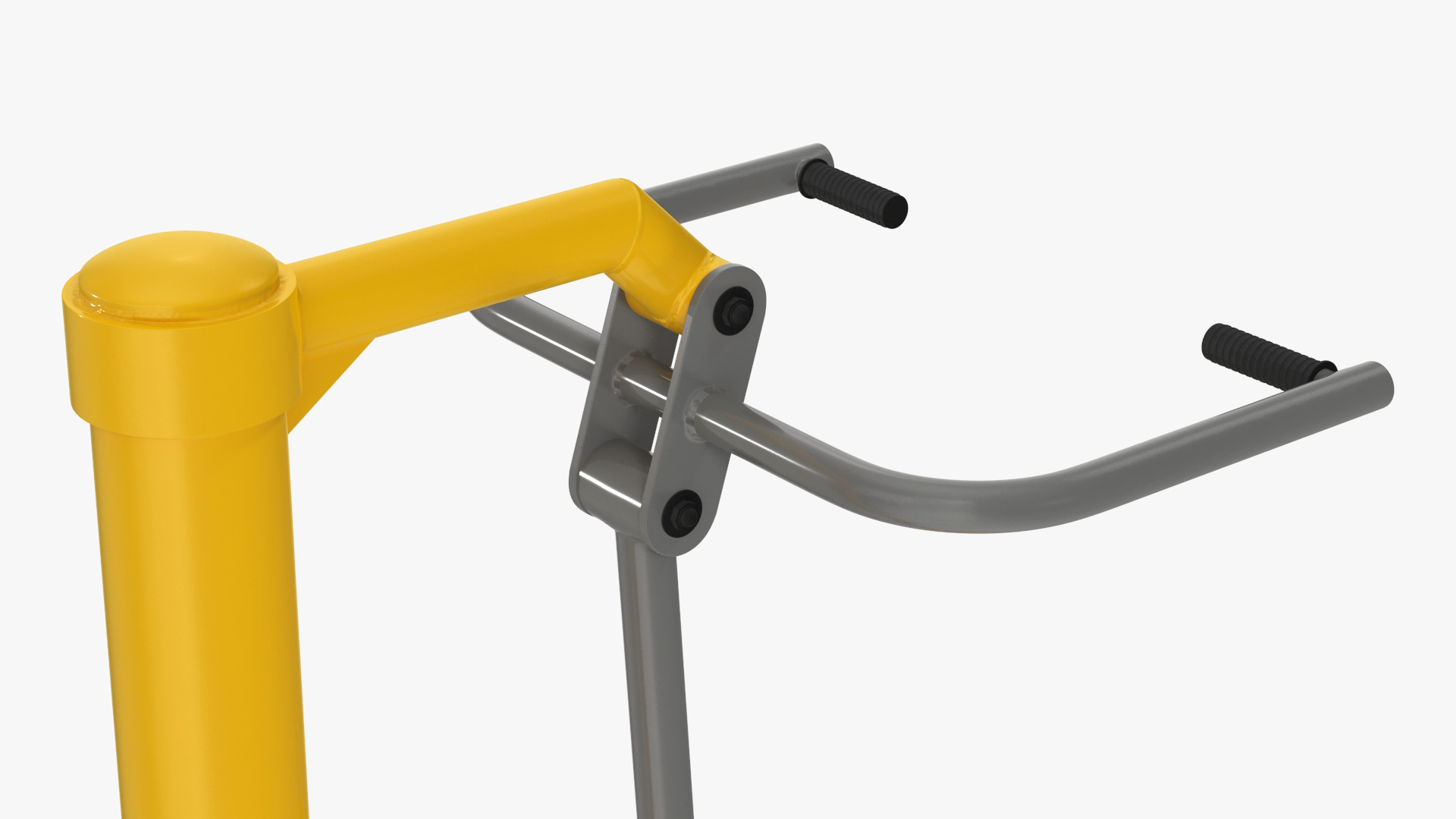 3D Pull Chair Outdoor Trainer Yellow model