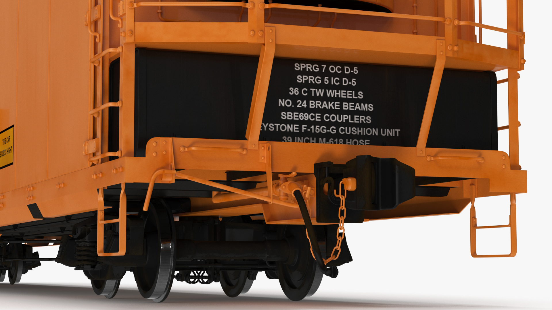 3D Refrigerated Rail Car