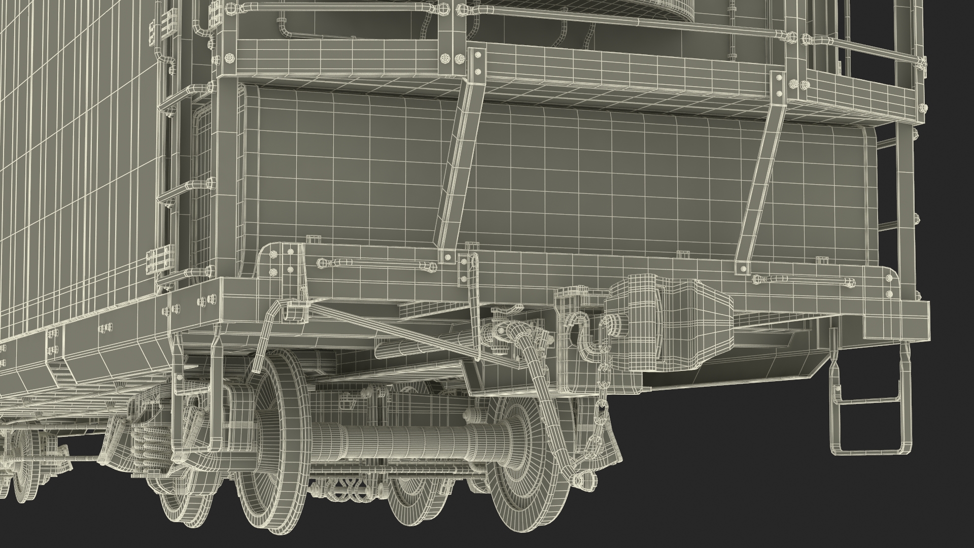 3D Refrigerated Rail Car