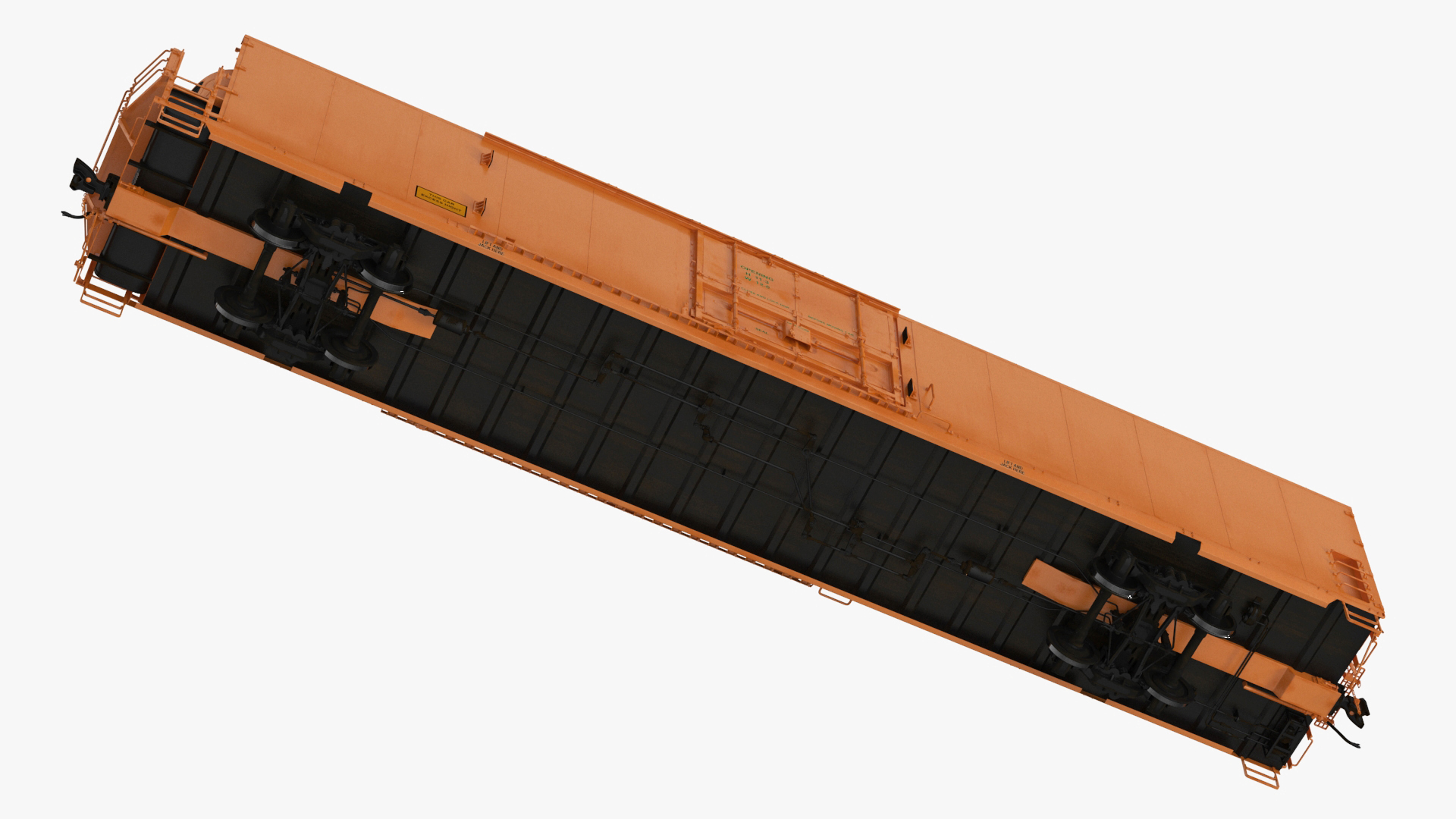 3D Refrigerated Rail Car