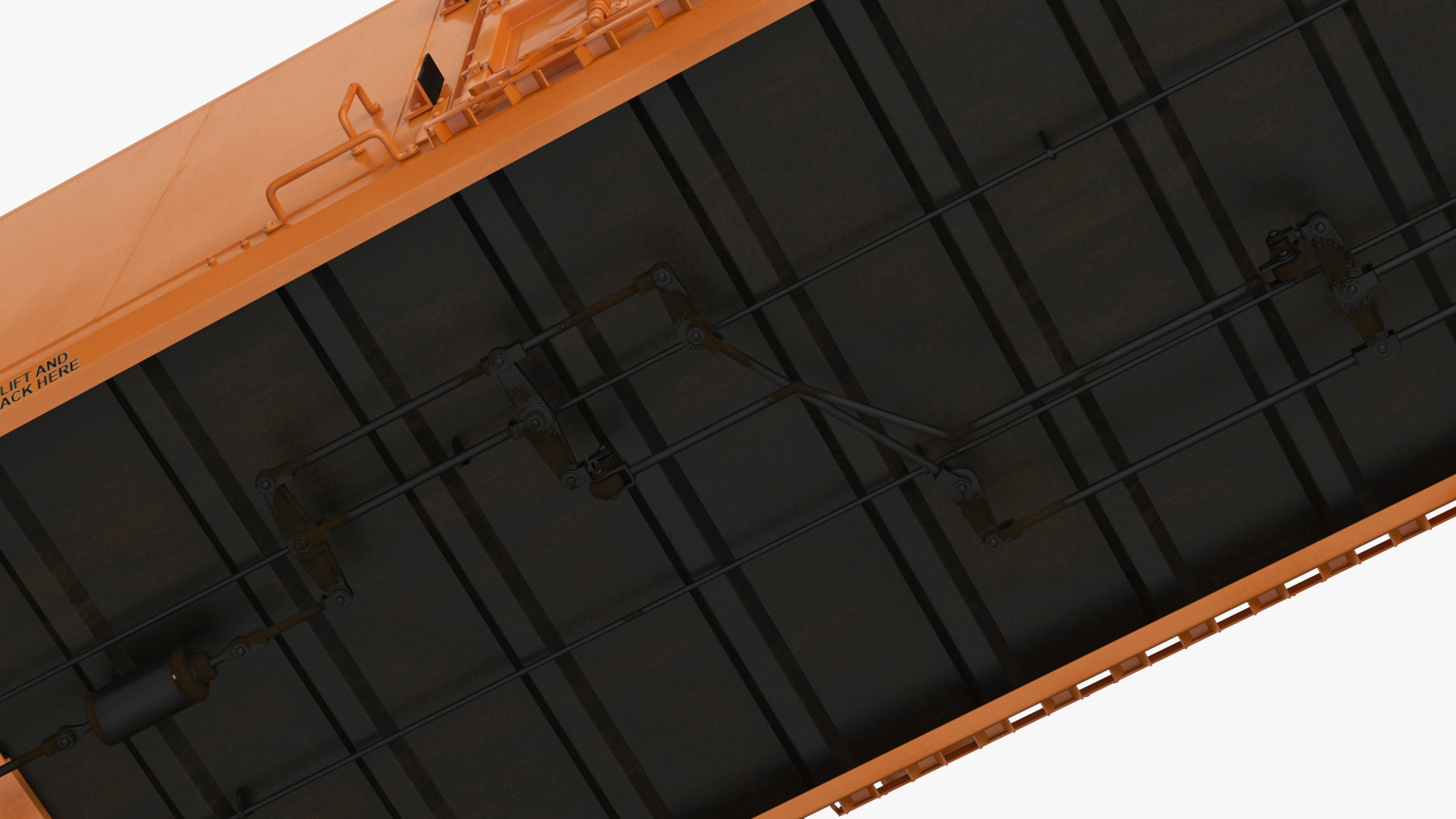 3D Refrigerated Rail Car
