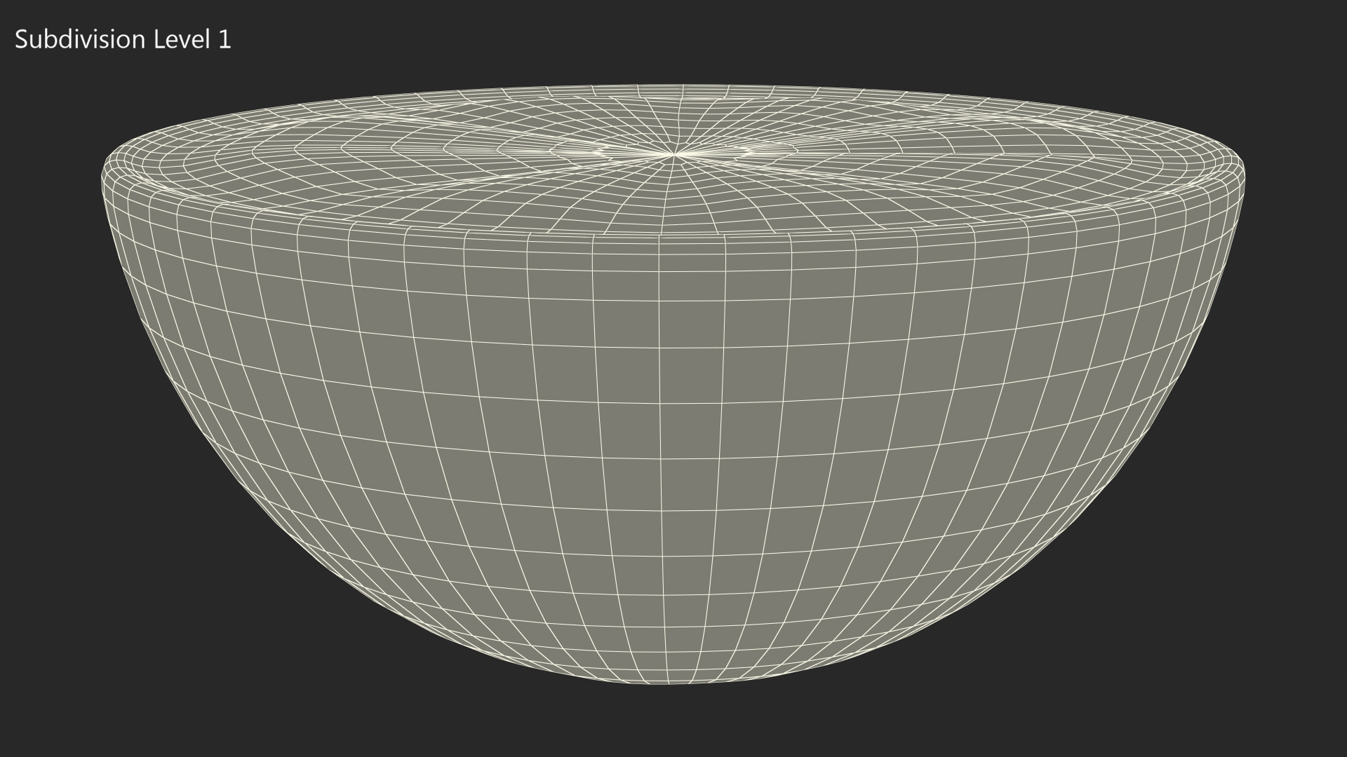 3D Half Fresh Orange Fruit model