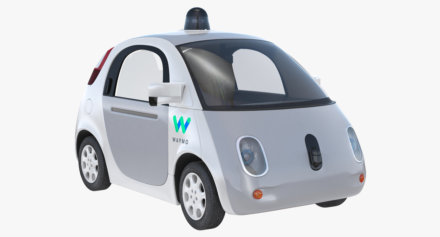 Waymo Self Driving Car 3D