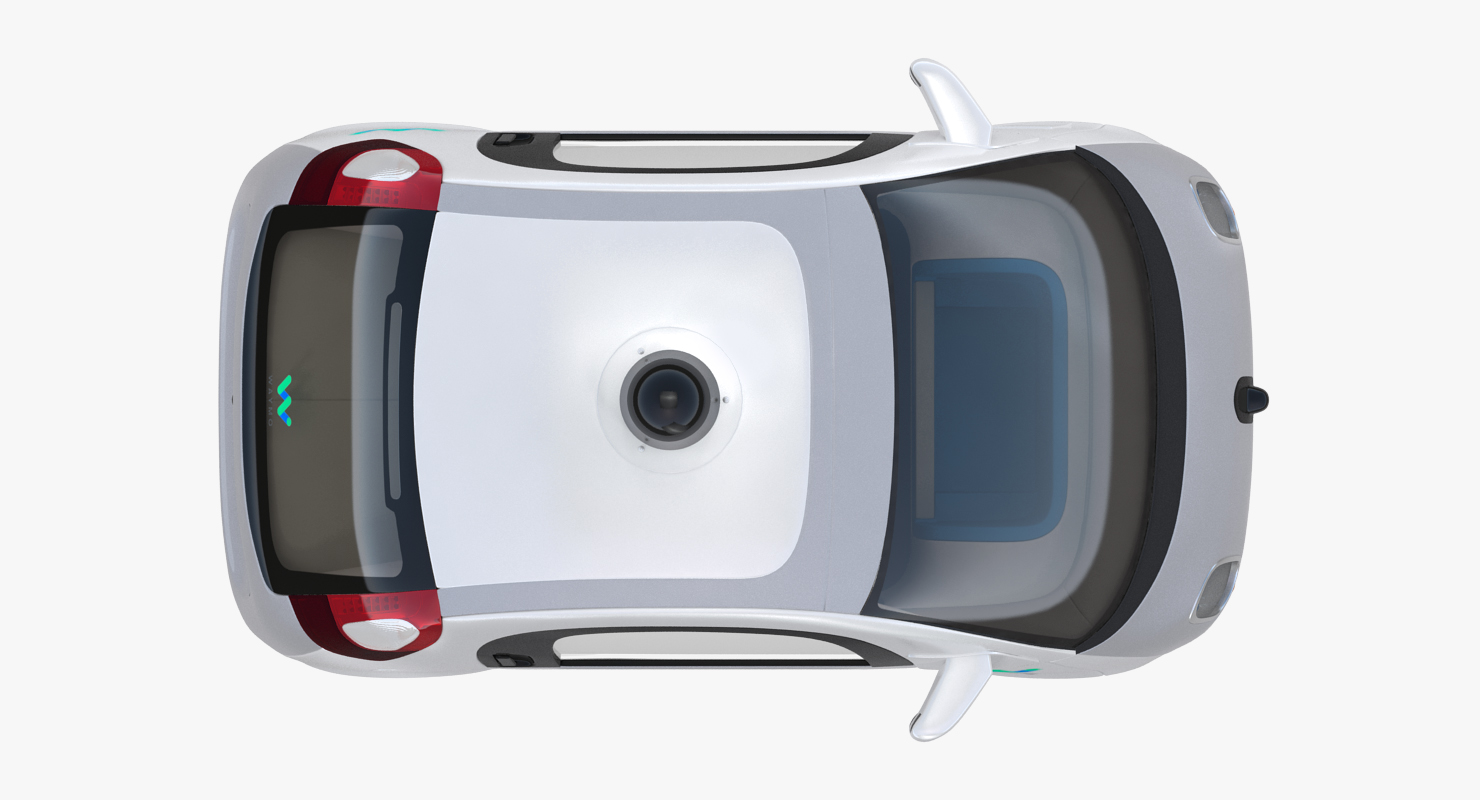 Waymo Self Driving Car 3D