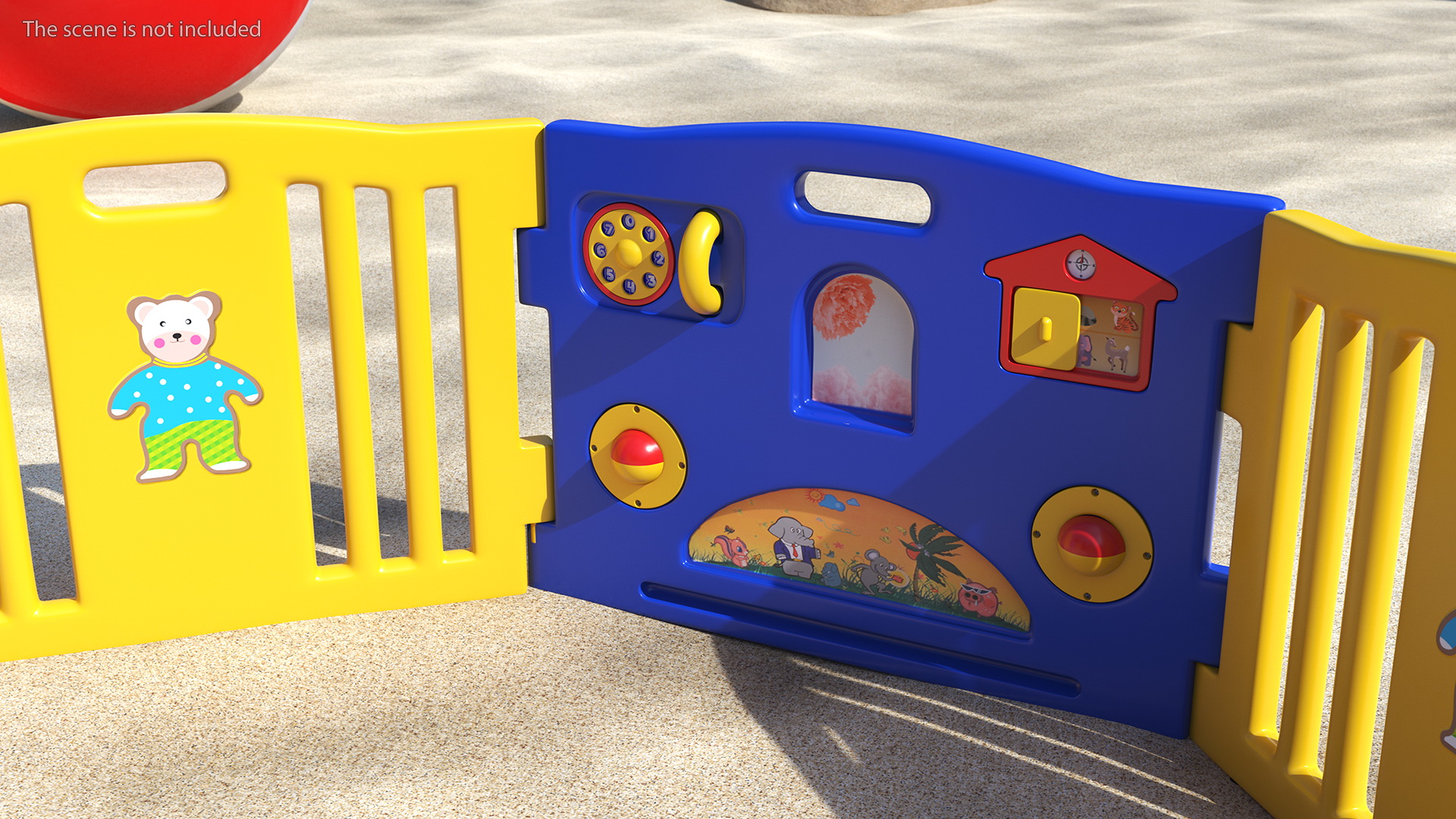 3D model Baby Playpen Octagon