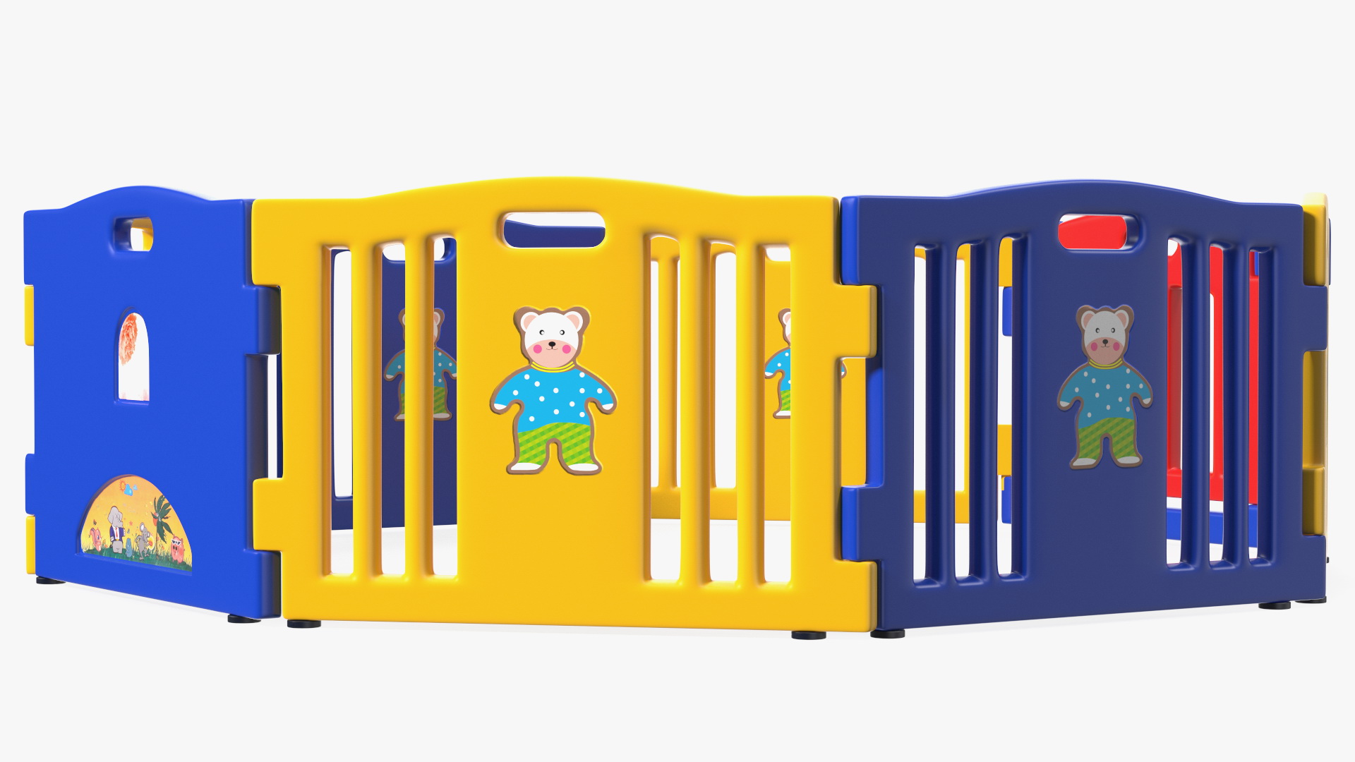 3D model Baby Playpen Octagon