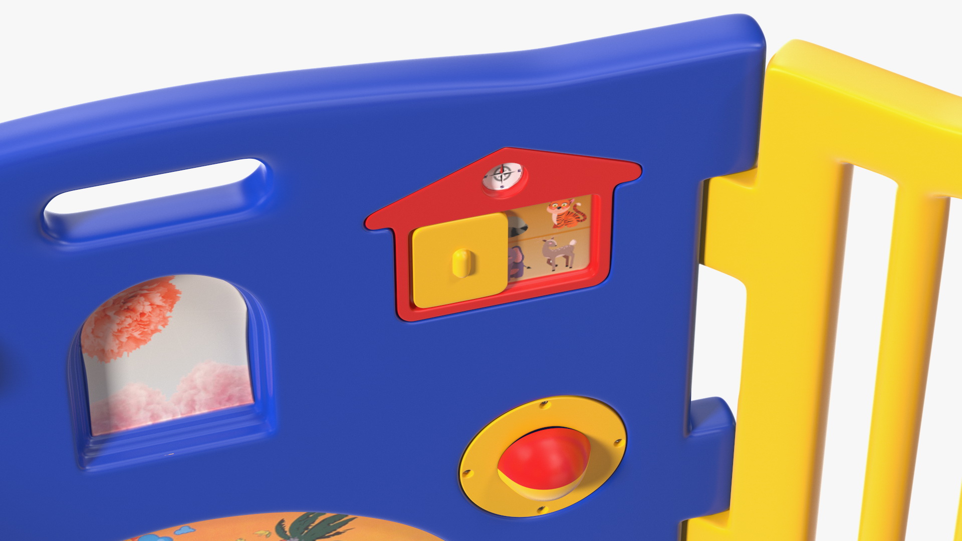3D model Baby Playpen Octagon