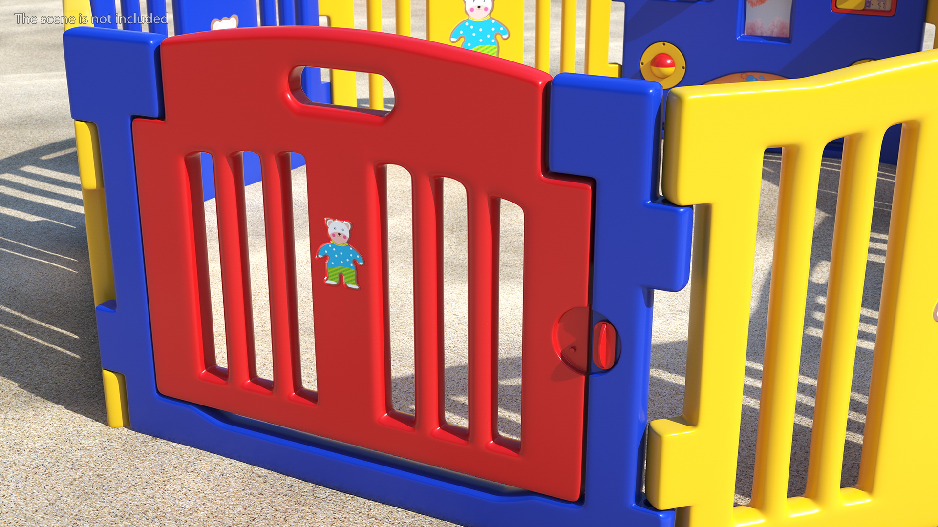 3D model Baby Playpen Octagon
