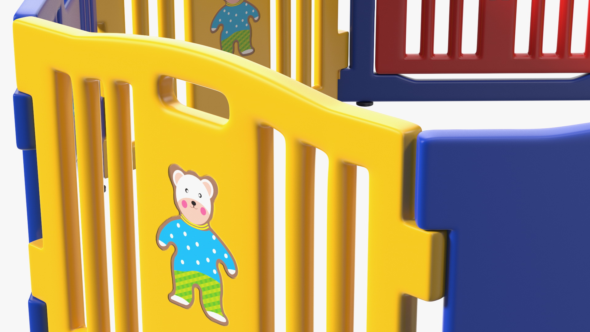 3D model Baby Playpen Octagon