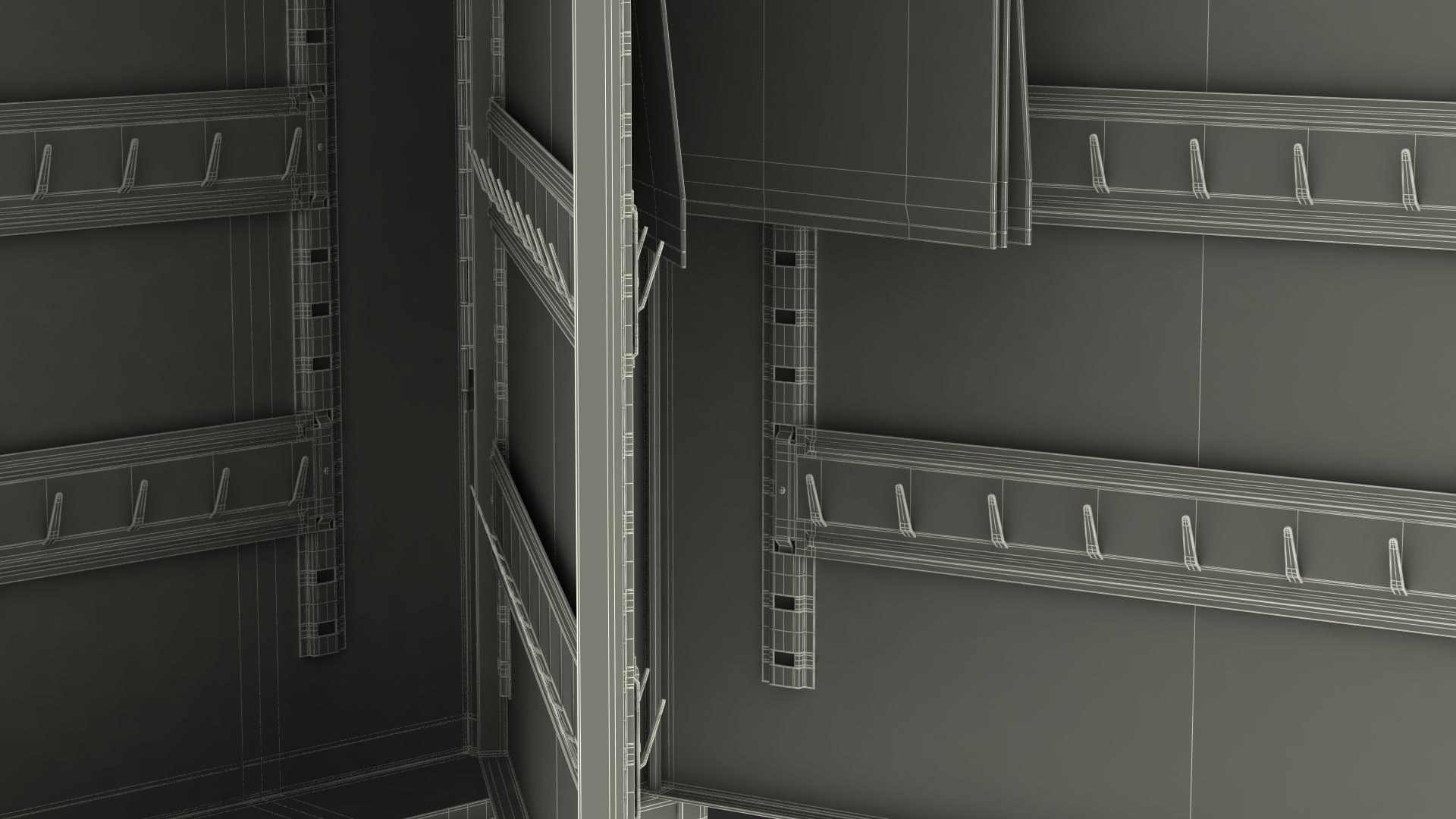 3D model Key Cabinet Lock Box