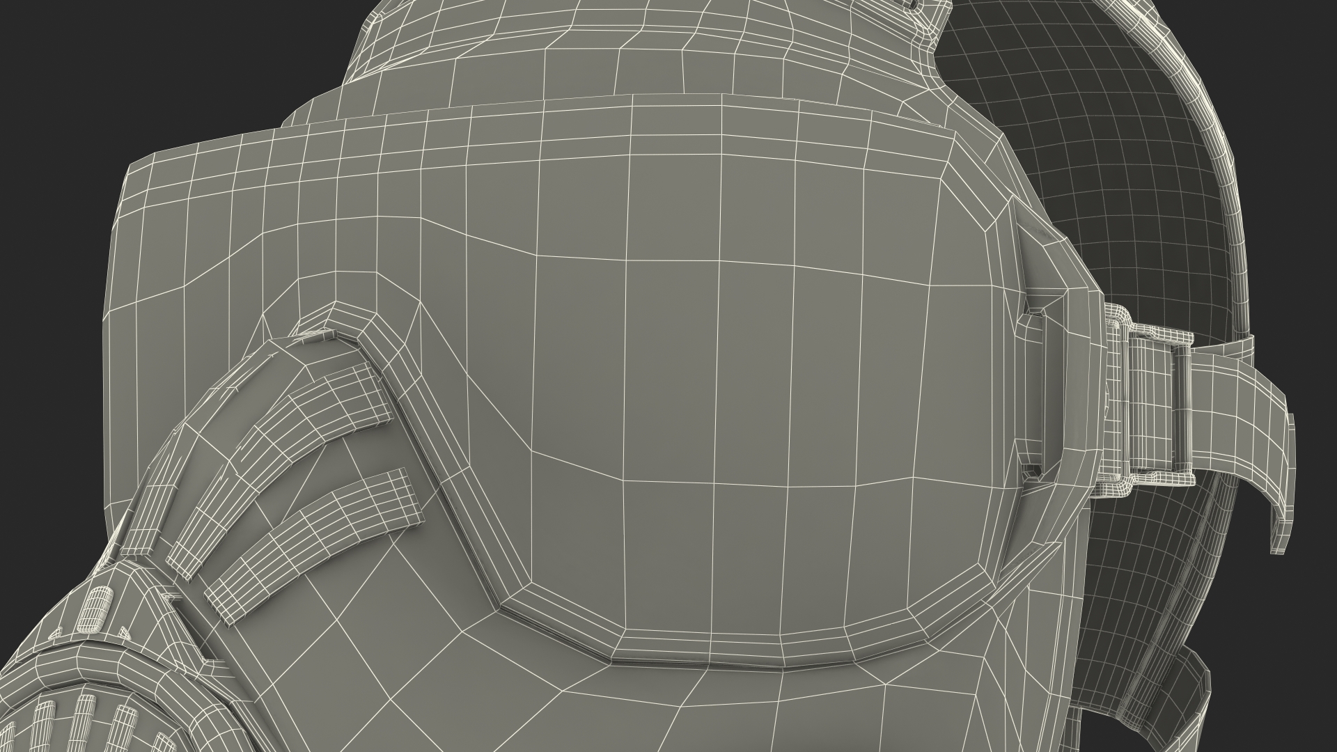3D JSGPM M50 Full Face Gas Mask model