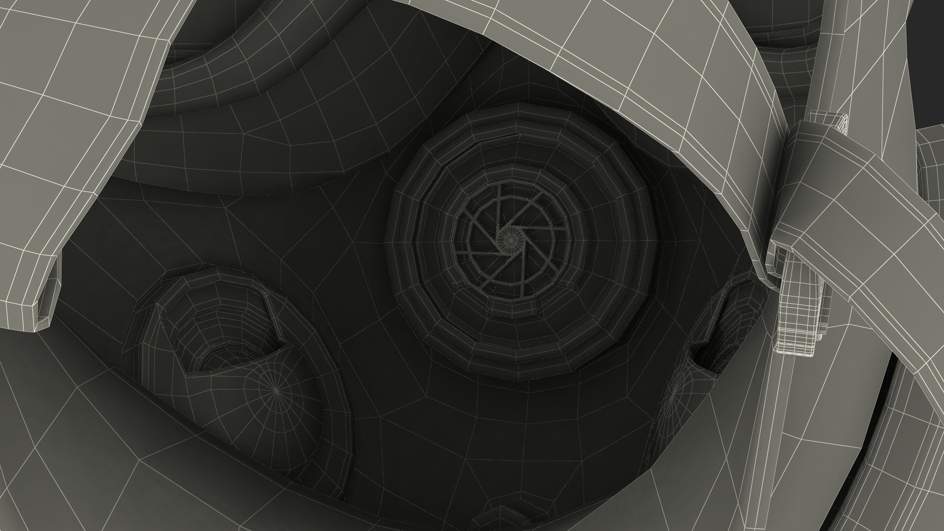 3D JSGPM M50 Full Face Gas Mask model