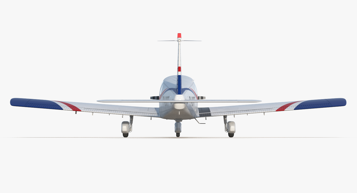 Light Aircraft Piper PA 28 161 Warrior III 3D