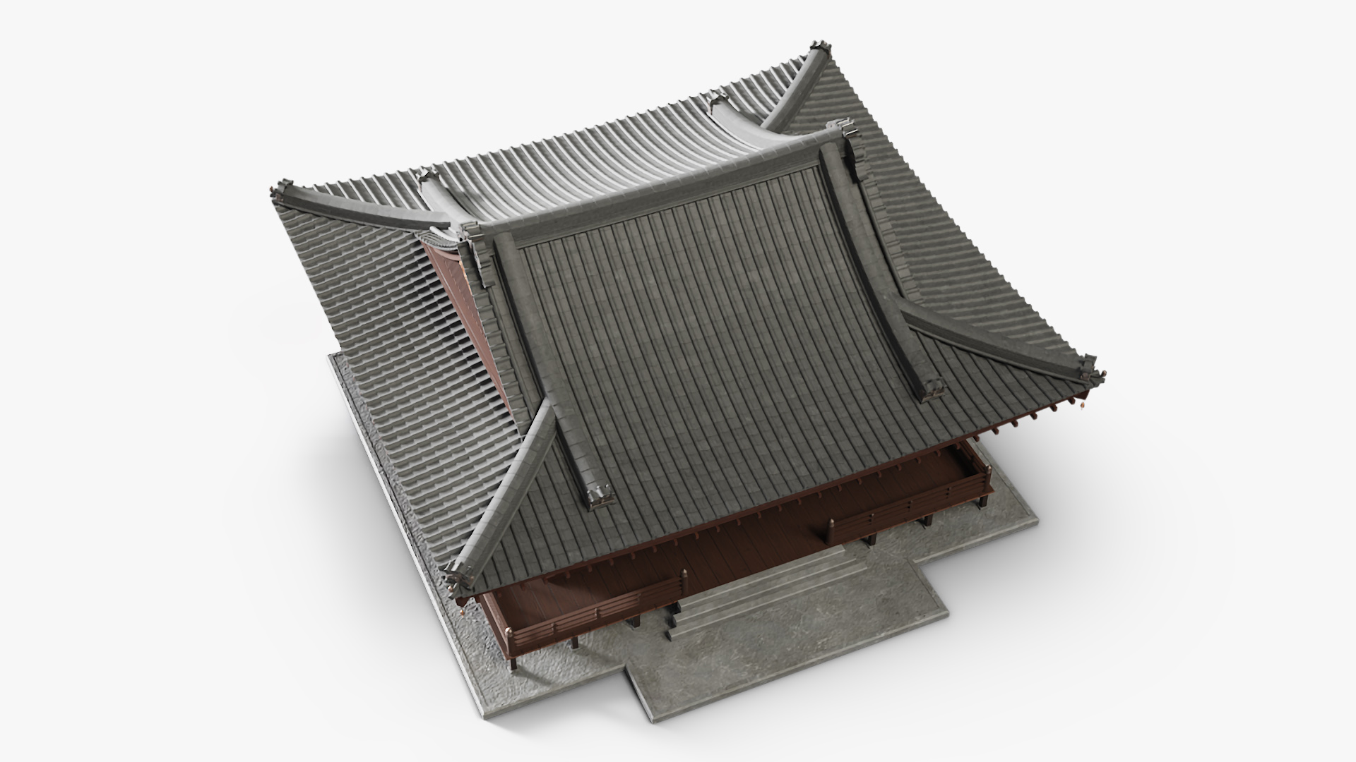 3D Japan Traditional House model