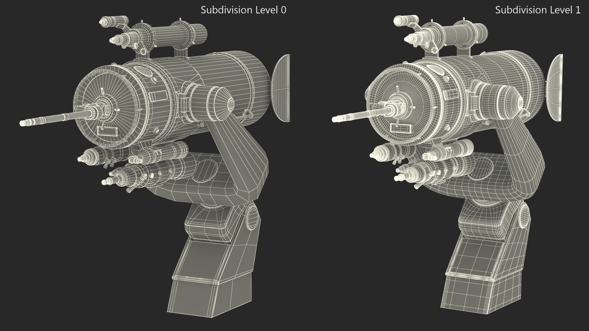 Scientific Observatory Telescope 3D