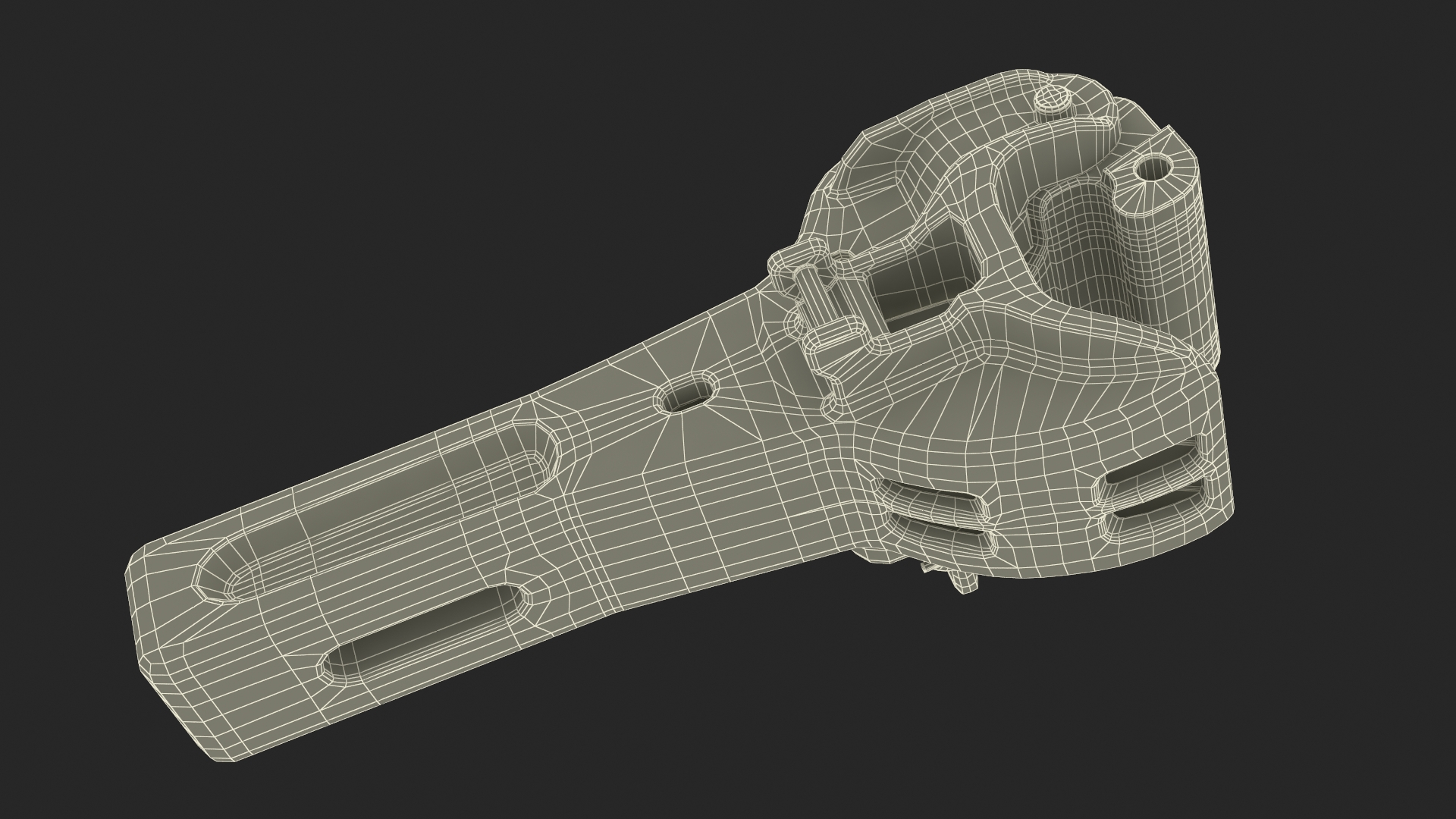 3D model Janney Coupler AAR Type E Used