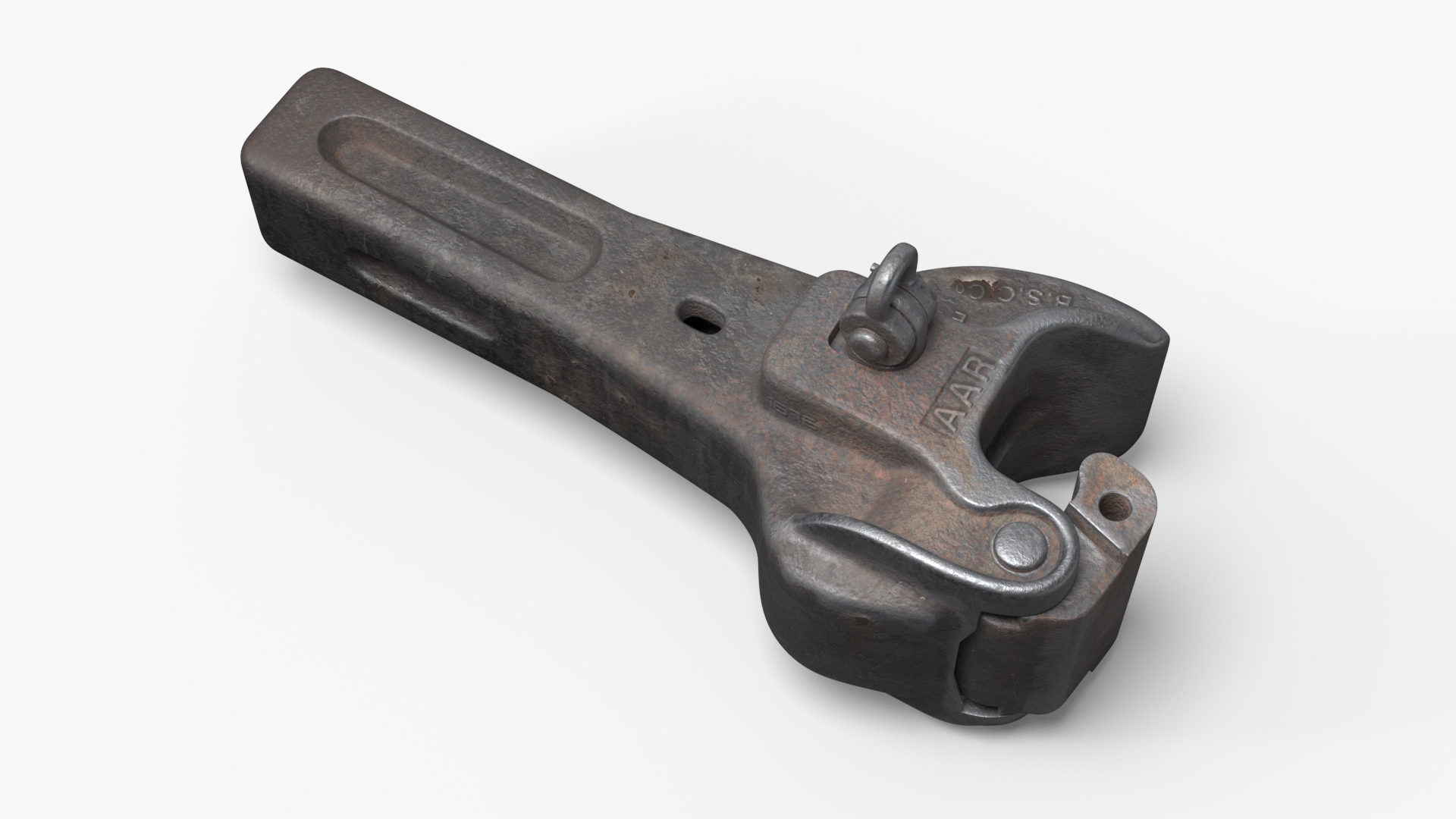 3D model Janney Coupler AAR Type E Used
