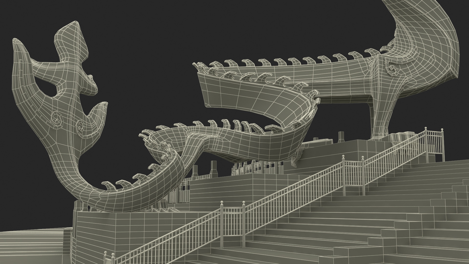 3D model Central Radio TV Tower Beijing