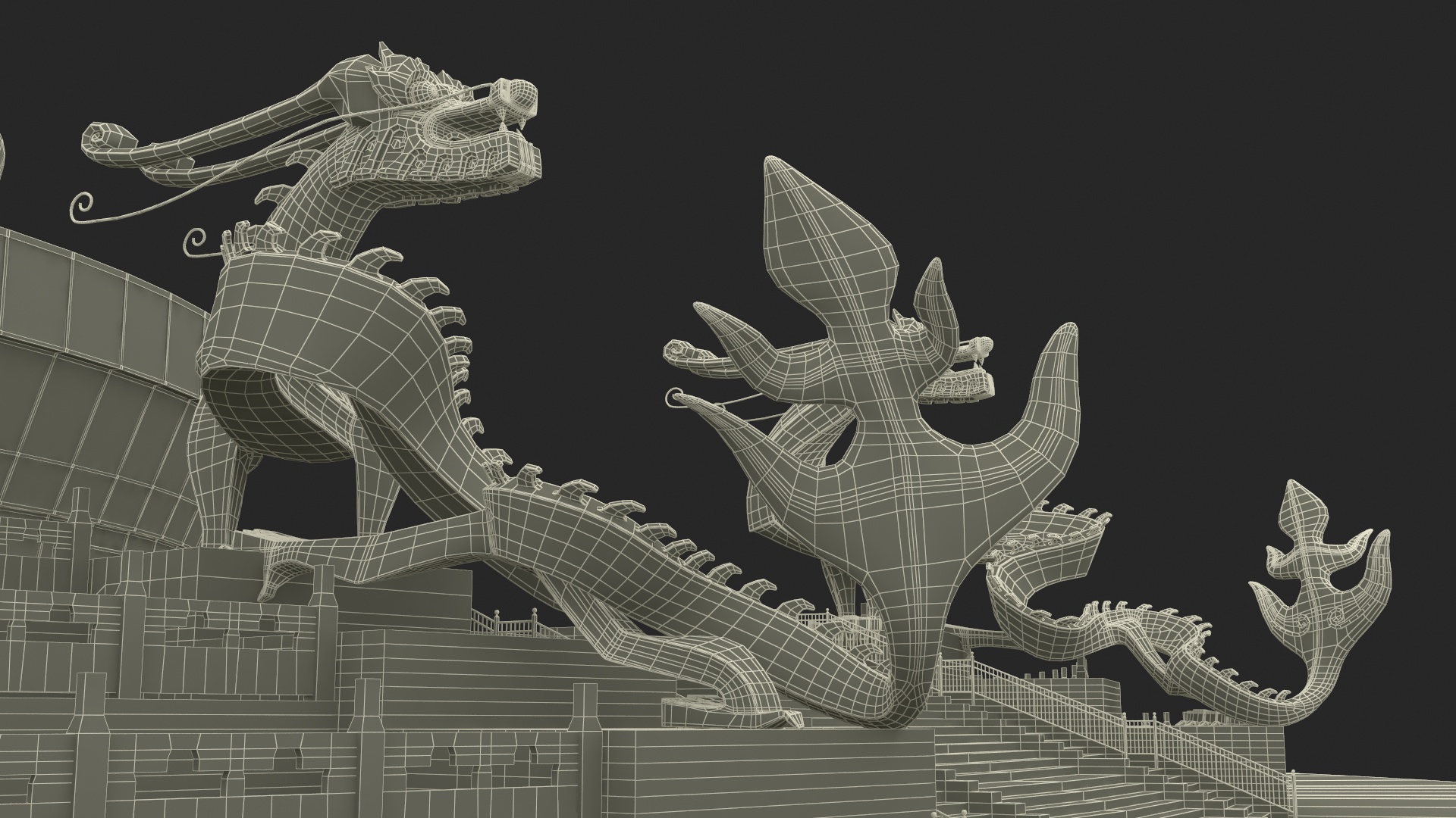 3D model Central Radio TV Tower Beijing