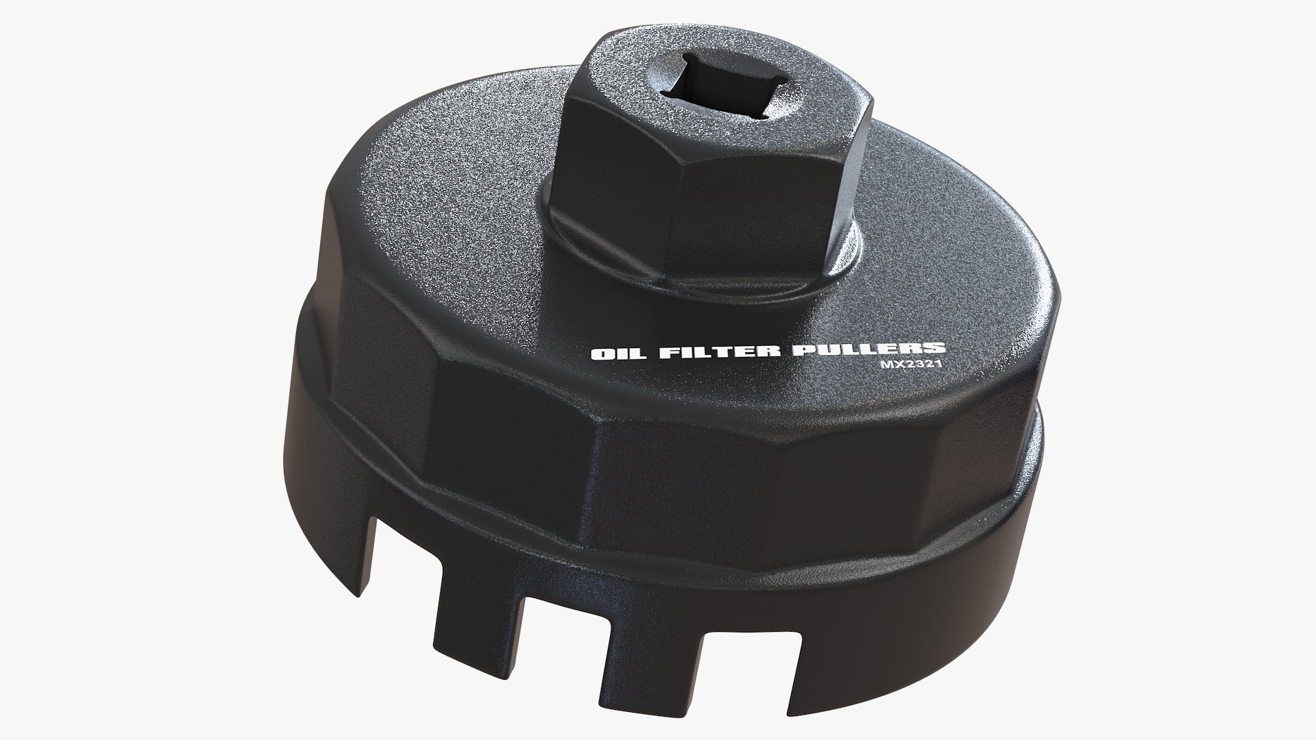 3D Oil Filter with Wrench Cap
