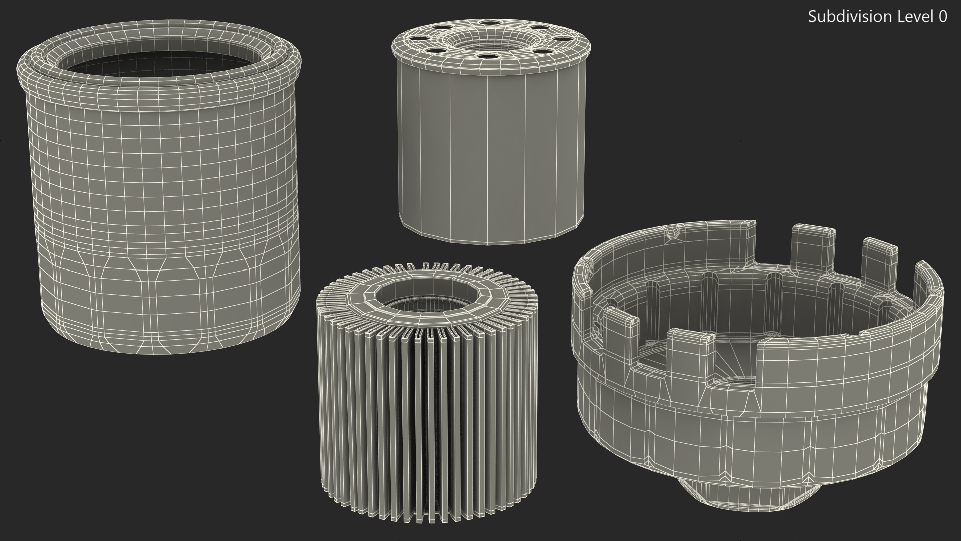 3D Oil Filter with Wrench Cap