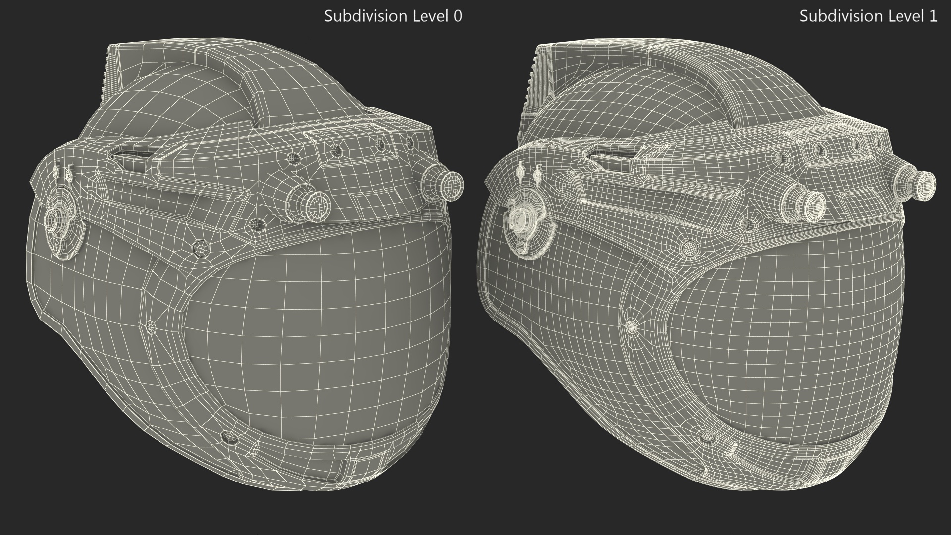 3D Bomb Suit Helmet